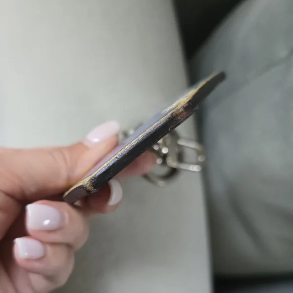 Louis Vuitton Bag Charm Damier Graphite Porte Cles Alps -Keychain - Picture 8 of 9